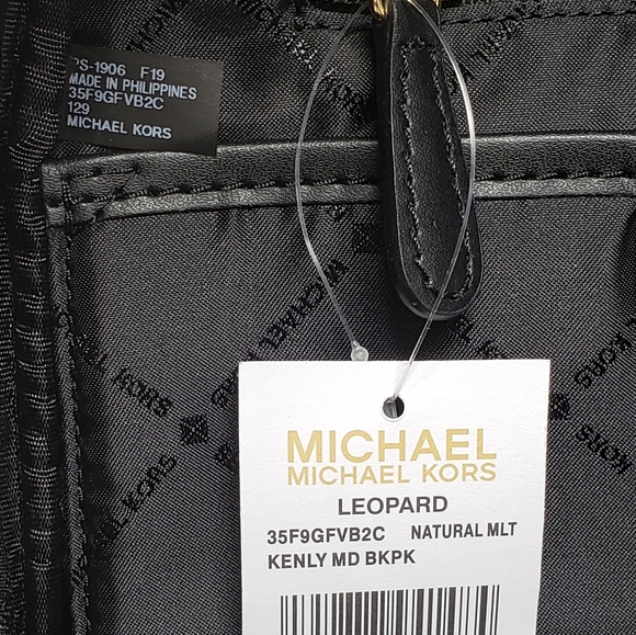 ⚠️LAST 1⚠️ Michael Kors Kenly MD Leopard Backpack - Picture 3 of 5